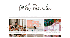 Desktop Screenshot of dashofpanacheblog.com